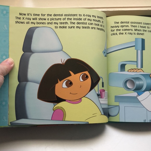 Set of 2 Nick Jr Dora The Explorer Hardcover Children’s Reading Story Books - Picture 8 of 9